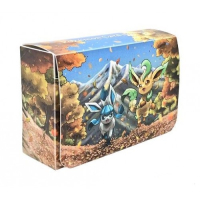 Pokemon center TCG dubble deck box, Leafeon & Glaceon